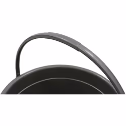 JVL 10 Litre Round Recycled Plastic Bucket, Grey