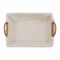 Acacia Rectangular Storage Basket- Honey