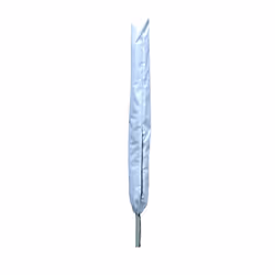 JVL Polyester Showerproof Universal Fit Zipped Rotary Airer Cover, Silver