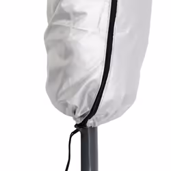 JVL Polyester Showerproof Universal Fit Zipped Rotary Airer Cover, Silver