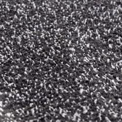 JVL Admiral Barrier Door Mat, Microfibre, Charcoal, 50 x 80 cm