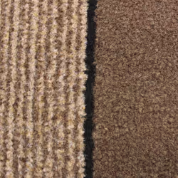 JVL Miracle Barrier Door Mat 40 x 60 cm Brown