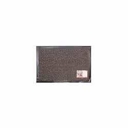 JVL Heavy Duty Commodore Backed Barrier Door Floor Mat, Brown, 40 x 60 cm