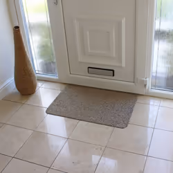 JVL Tanami Machine Washable Barrier Door Mat, Beige, 50 x 75 cm