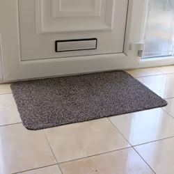JVL Tanami Machine Washable Barrier Door Mat, Brown, 50 x 75 cm