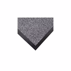 JVL Admiral Barrier Door Mat, Microfibre, Grey, 50 x 80cm, One Size