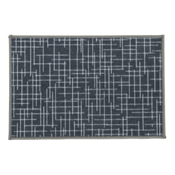 JVL Savio Machine Washable Door Mat, 40 x 60 cm, Grey, One Size