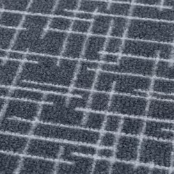 JVL Savio Machine Washable Door Mat, 40 x 60 cm, Grey, One Size