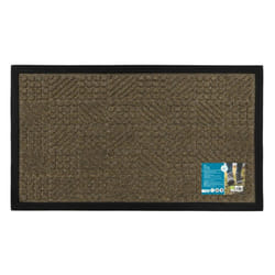 Firth Rubber Doormat - Brown 40x70cm