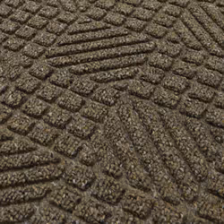 Firth Rubber Doormat - Brown 40x70cm