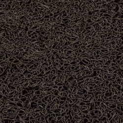JVL Mud Grabber Spaghetti Scraper Doormat, 40x60cm, Brown Border