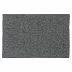 JVL Eden Machine Washable Latex Backed Doormat, 50x80cm,Grey