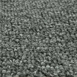 JVL Eden Machine Washable Latex Backed Doormat, 50x80cm,Grey