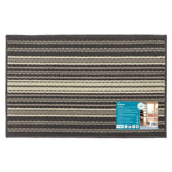 JVL Hubble Machine Washable Latex Backed Doormat, 50x80cm, Dusk