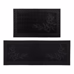 Foliage Rubber Scraper Mat / Runner
