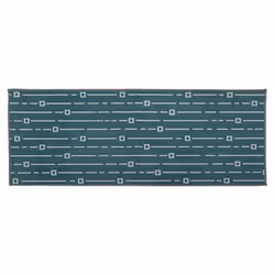 JVL Savio Machine Washable Doormat and Runner, TealÂ