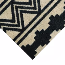 JVL Mega Machine Washable Doormat and Runner, AztecÂ