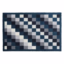 JVL Mega Machine Washable Doormat and Runner, PixelsÂ