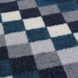 JVL Mega Machine Washable Doormat and Runner, PixelsÂ