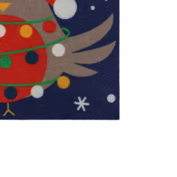 JVL Christmas Machine Washable - 40x57cm - Robin