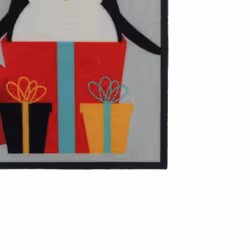 JVL Christmas Machine Washable - 40x57cm - Penguins