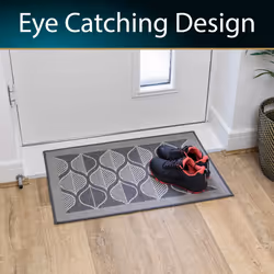 JVL Expression Machine Washable Doormat and Runner Set - Leaves - Additional view 5