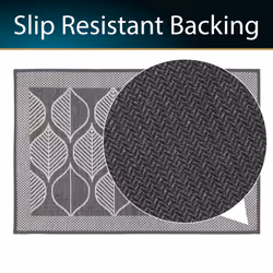 JVL Expression Machine Washable Doormat and Runner Set - Leaves - Additional view 9