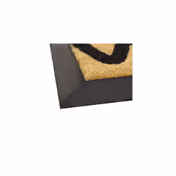 JVL Welcome Granite Design Tufted Coir Rubber Base Door Mat, 40 cm x 70 cm