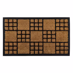 Comfort Tuffscrape Mat-Chequered 40x70cm