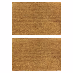 Latex Coir - Manor Plain 40x60cm 2PK