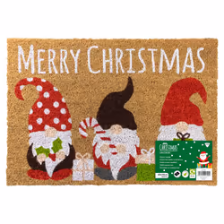 JVL Latex Christmas Coir - 40x58cm - Gonks