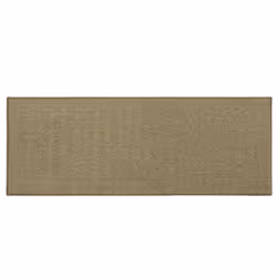JVL Eden Machine Washable Latex Backed Runner Doormat 57x150cm, LatteÂ
