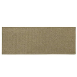 JVL Eden Machine Washable Latex Backed Runner Doormat 57x150cm, LatteÂ