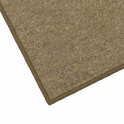 JVL Eden Machine Washable Latex Backed Runner Doormat 57x150cm, LatteÂ