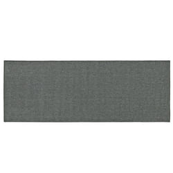 JVL Eden Machine Washable Latex Backed Runner Doormat, 57x150cm, Grey