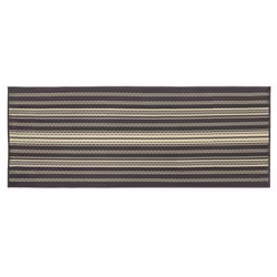 JVL Hubble Machine Washable Latex Backed Runner Doormat, 57x150cm, Dusk
