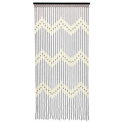 Tuscany Hanging Wooden Beaded Door Curtain, Arrows