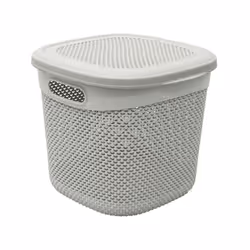 Droplette 15L Storage Basket - Ice Grey