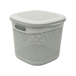 Droplette 15L Storage Basket - Ice Grey