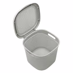 Droplette 15L Storage Basket - Ice Grey