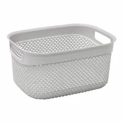 Droplette 6.6L Storage Basket - Ice Grey