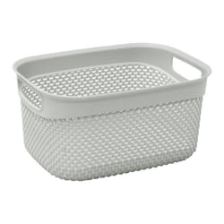 Droplette 6.6L Storage Basket - Ice Grey