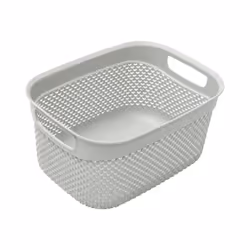 Droplette 6.6L Storage Basket - Ice Grey