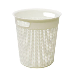 Loop 12L Round Bin - Ivory White