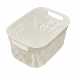Loop 9L Storage Basket - Ivory White