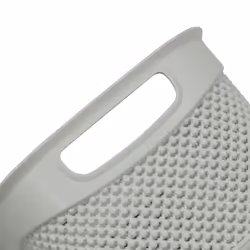 JVL Droplette 9L Storage Basket - Ice Grey