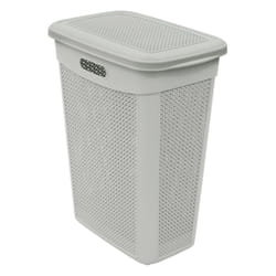 Droplette 43L Slim Laundry Bkt- Ice Grey