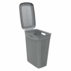 Loop 43L Slim Laundry Basket - Grey