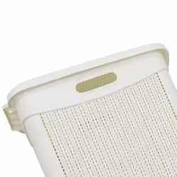 Loop 43L Slim Laundry Basket-Ivory White - Additional view 4