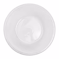JVL Plastic Sapphire Round Salad Serving Mixing Bowls, Set of 3, 3L, 6L, 9.5L - Additional view 4